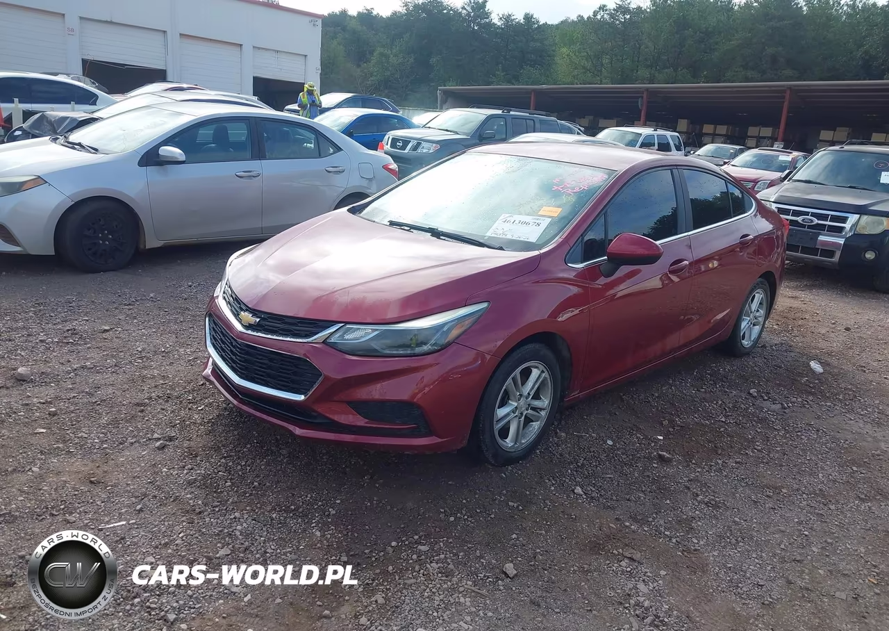 2017 CHEVROLET CRUZE LT AUTO VIN:1G1BE5SM9H7153849 - 2