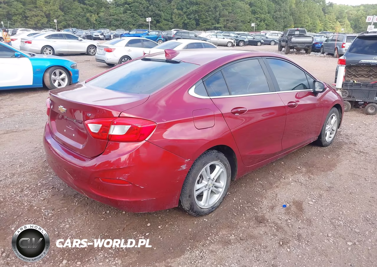 2017 CHEVROLET CRUZE LT AUTO VIN:1G1BE5SM9H7153849 - 4