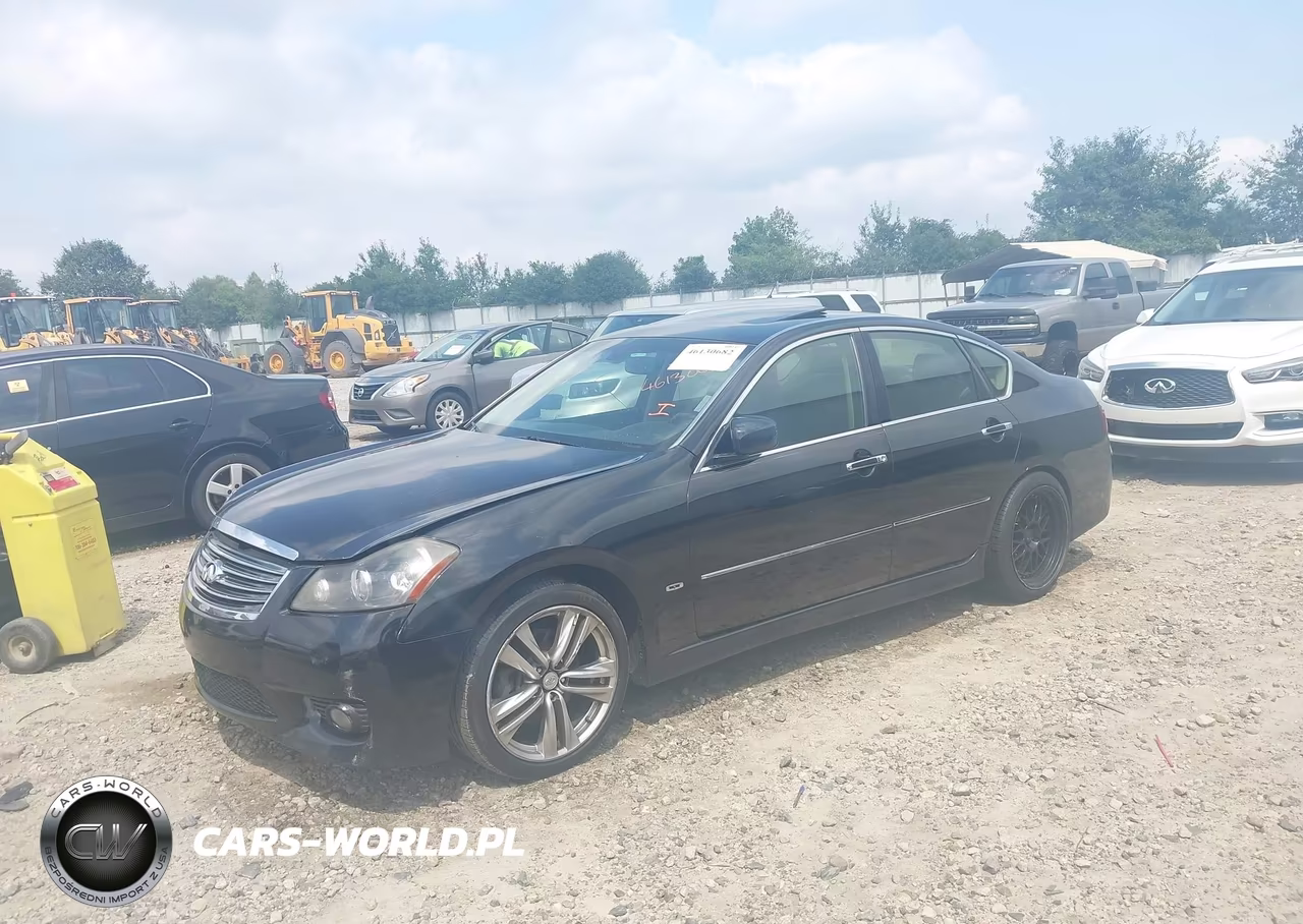 2008 Infiniti M45 VIN:JNKBY01E18M500487 - 2