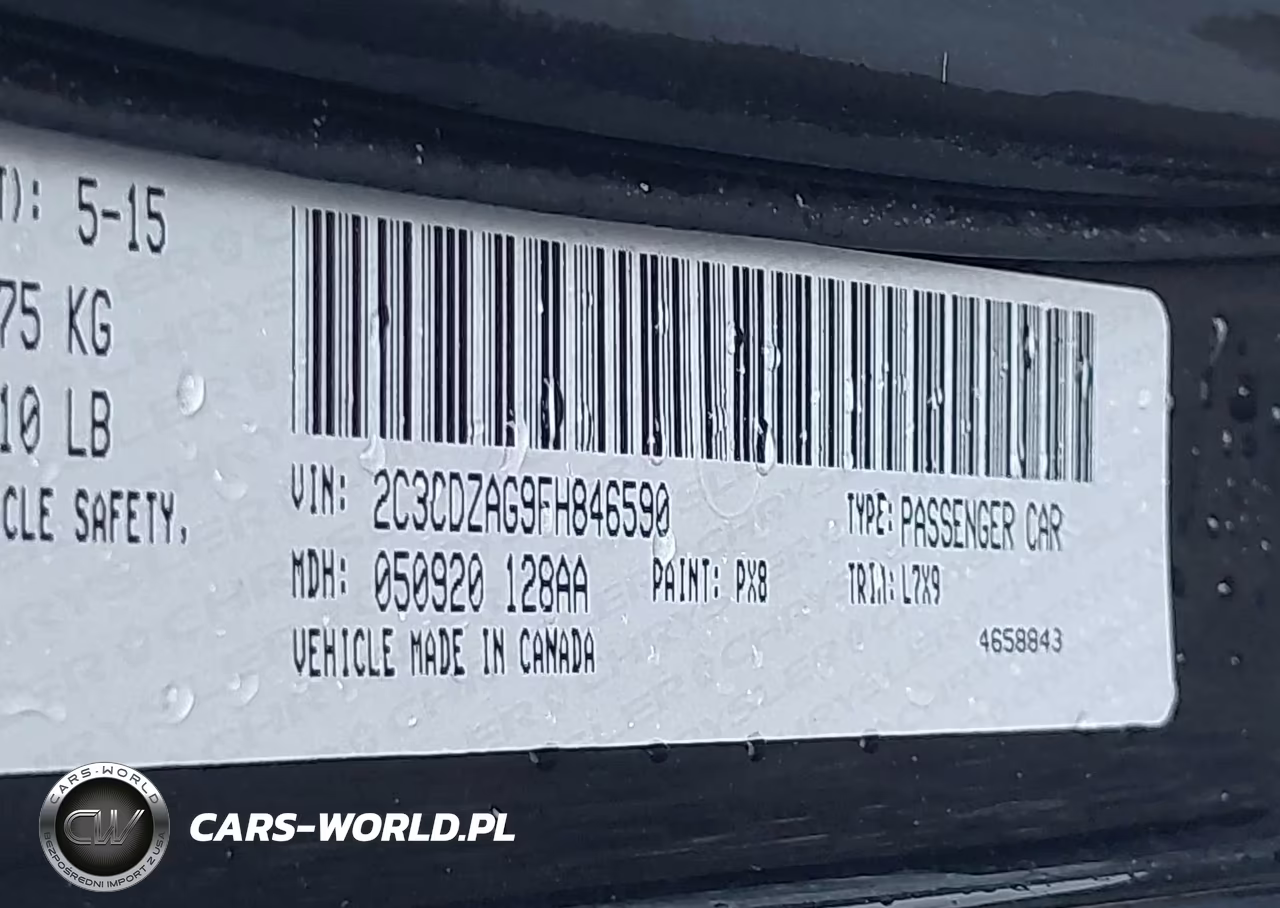 2015 Dodge Challenger Sxt VIN:2C3CDZAG9FH846590 - 9