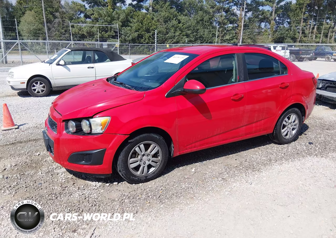 2014 Chevrolet Sonic Lt Manual VIN:1G1JD5SH5E4238041 - 2