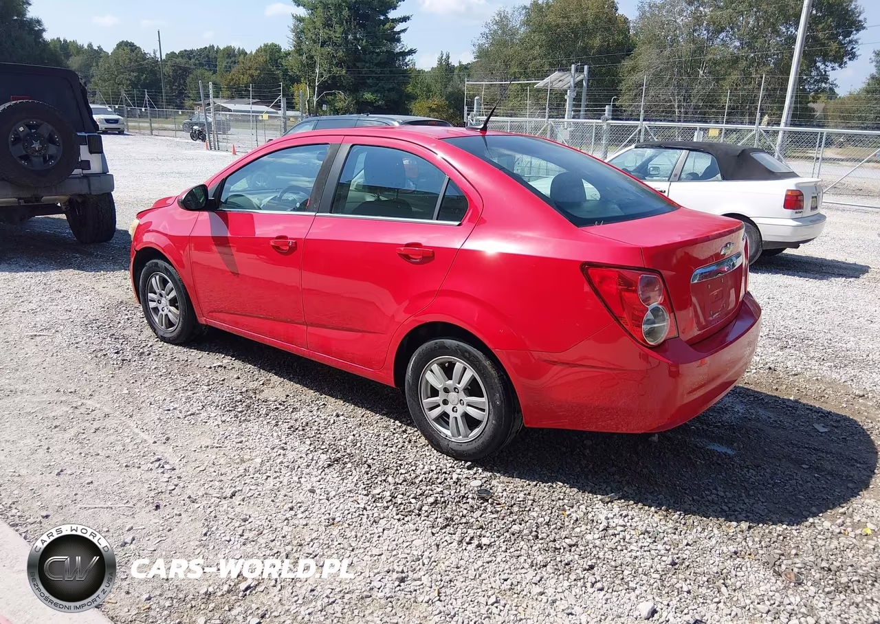 2014 Chevrolet Sonic Lt Manual VIN:1G1JD5SH5E4238041 - 3