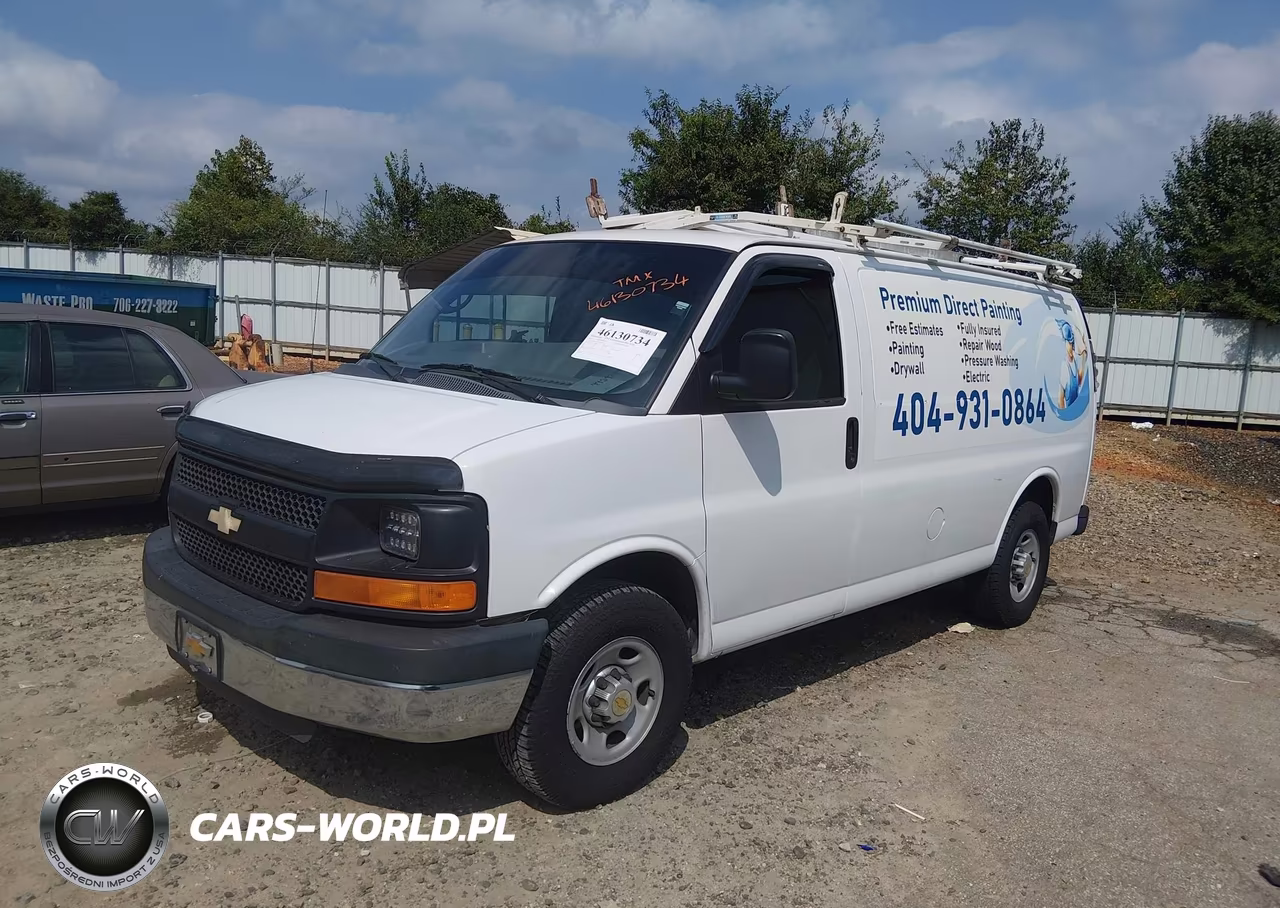 2015 Chevrolet Express 2500 Work Van VIN:1GCWGFCG7F1228355 - 2