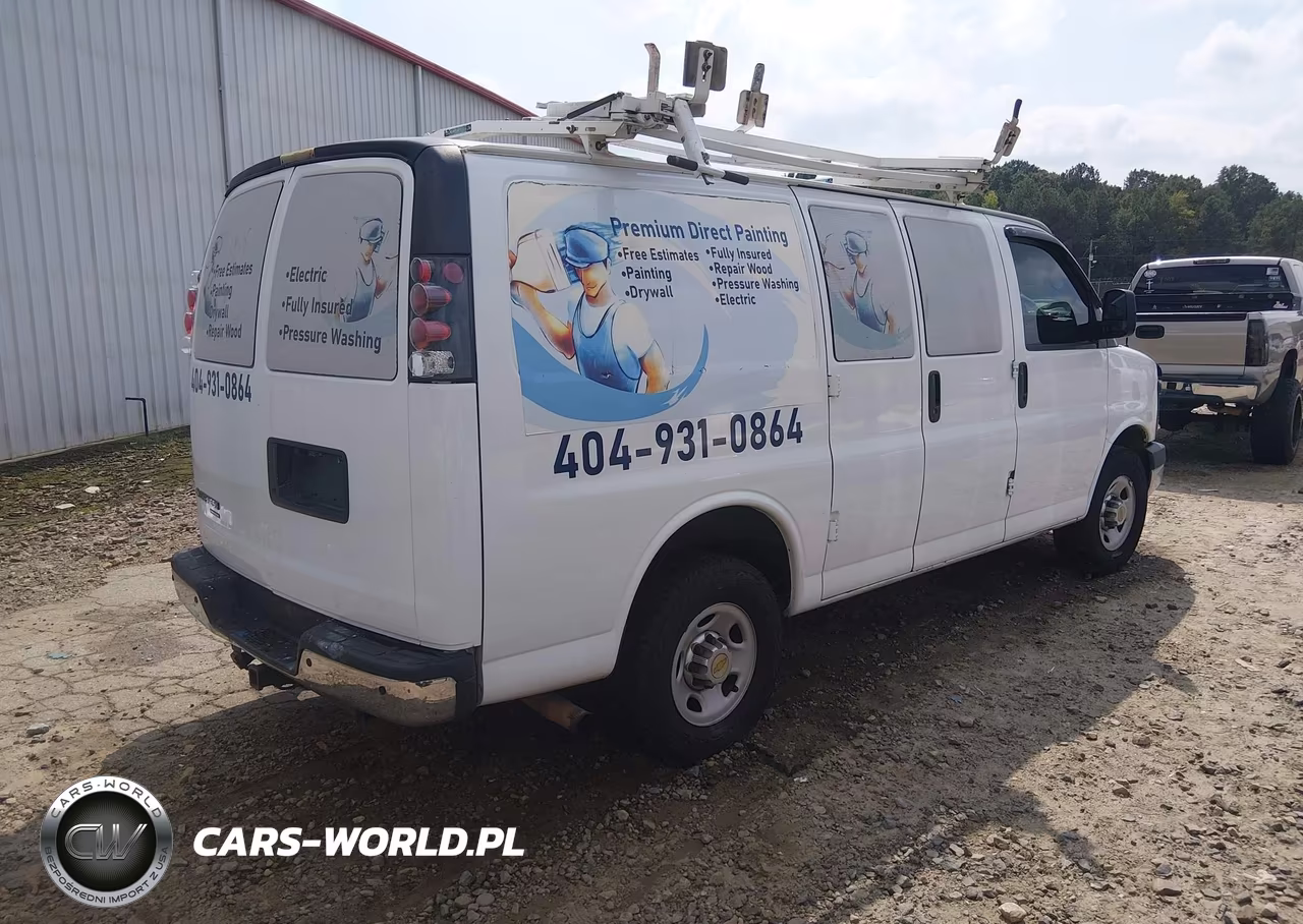 2015 Chevrolet Express 2500 Work Van VIN:1GCWGFCG7F1228355 - 4