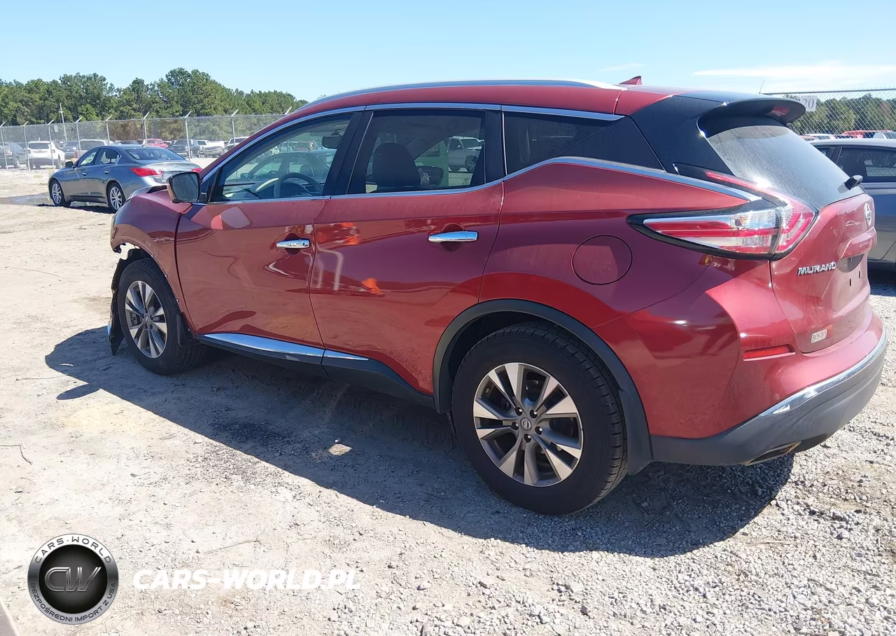 2015 Nissan Murano Sl VIN:5N1AZ2MG5FN239936 - 3