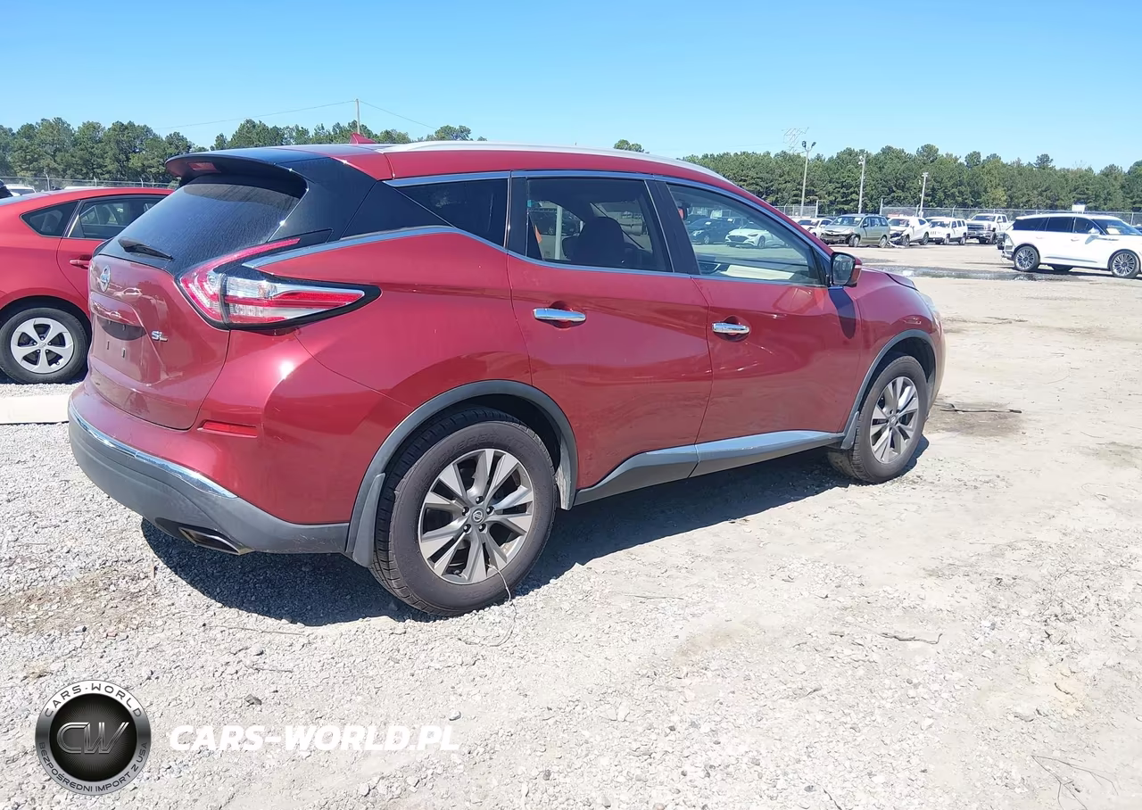 2015 Nissan Murano Sl VIN:5N1AZ2MG5FN239936 - 4