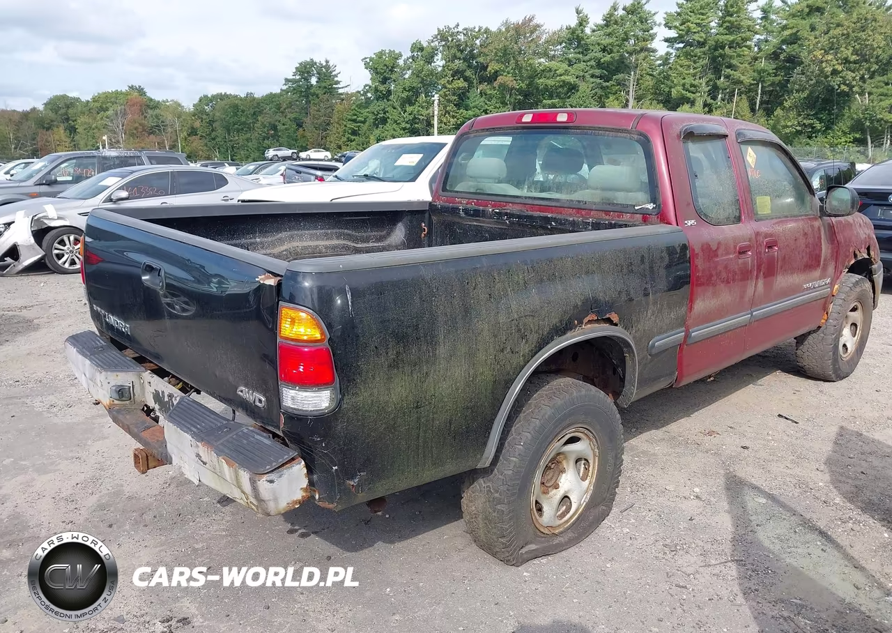 2001 Toyota Tundra Sr5 V8 VIN:5TBBT441X1S166432 - 4