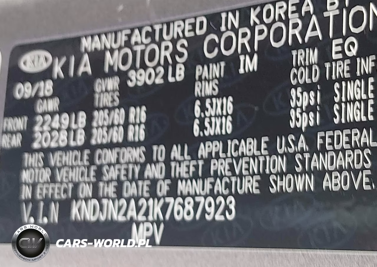 2019 Kia Soul VIN:KNDJN2A21K7687923 - 9