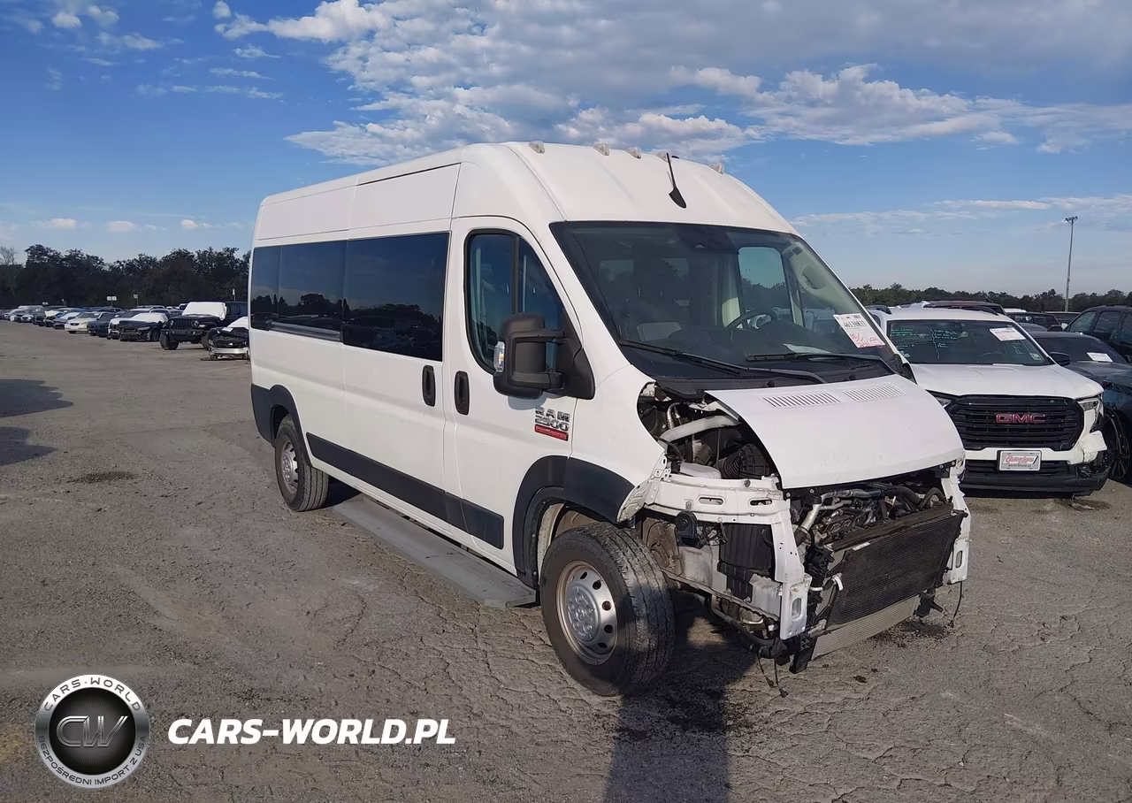 2022 Ram Promaster 2500 Window Van High Roof 159 Wb VIN:3C6LRVPG6NE110043 - 1