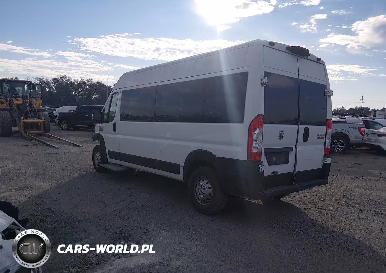 2022 Ram Promaster 2500 Window Van High Roof 159 Wb VIN:3C6LRVPG6NE110043 - 3