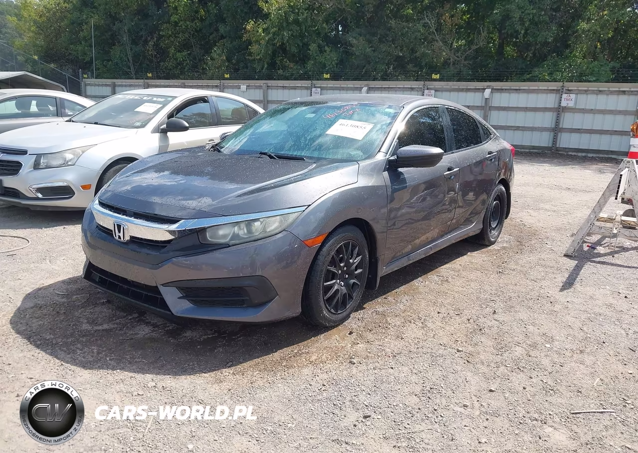 2016 Honda Civic Lx VIN:19XFC2F56GE024577 - 2