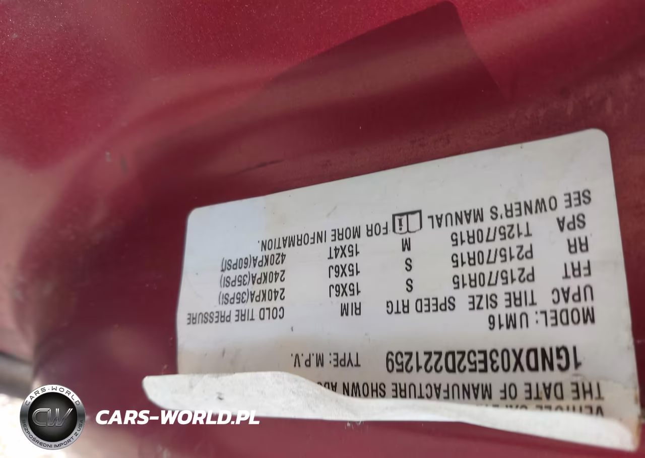 2002 Chevrolet Venture Ls 1Sc Pkg VIN:1GNDX03E52D221259 - 9
