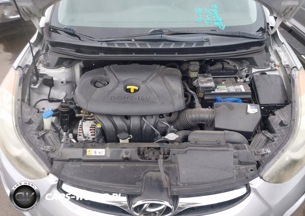 2013 Hyundai Elantra Gls VIN:KMHDH4AE8DU533462 - 10
