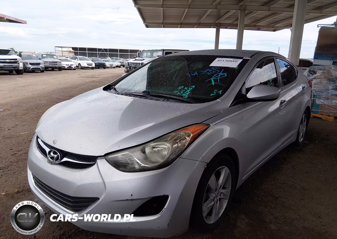 2013 Hyundai Elantra Gls VIN:KMHDH4AE8DU533462 - 2