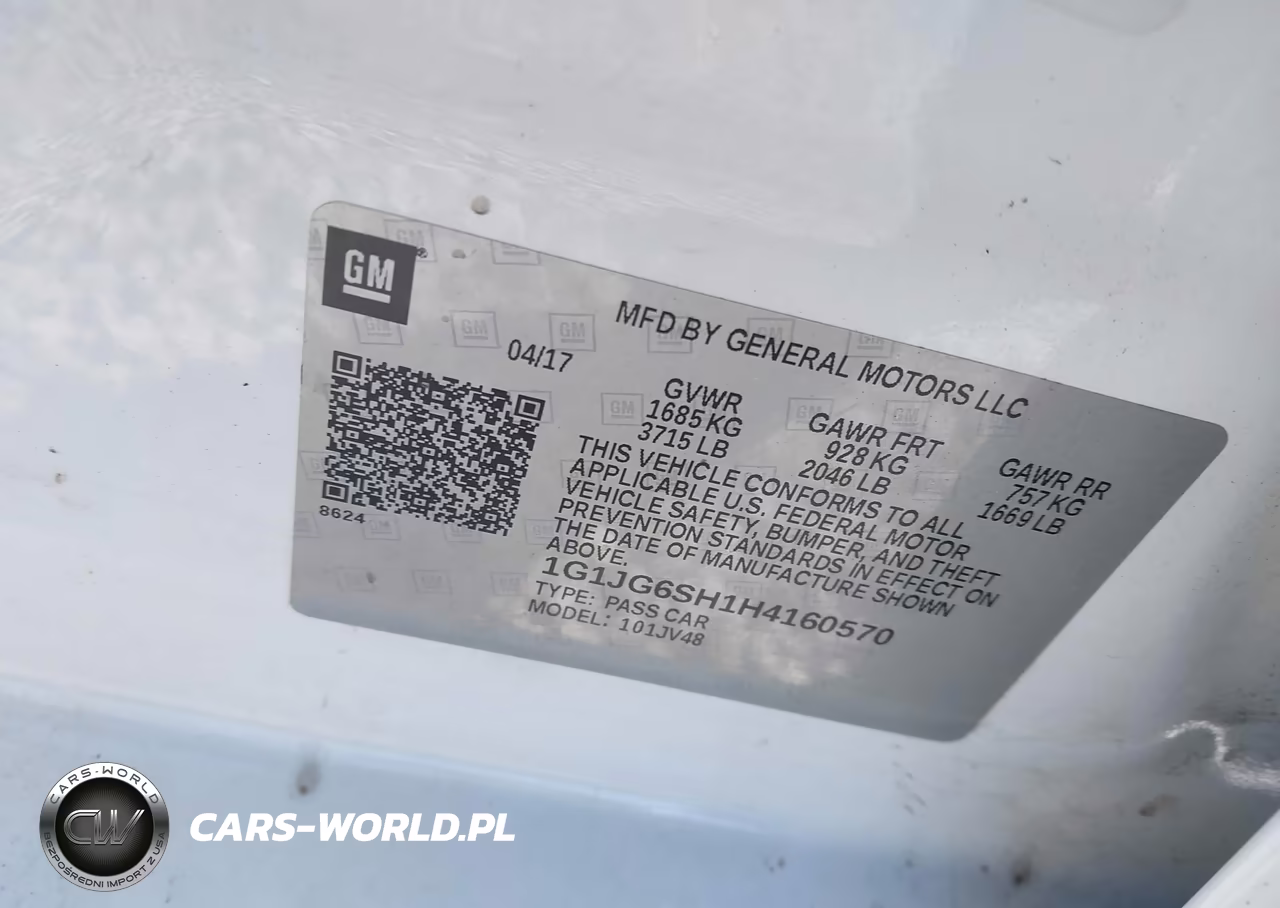 2017 Chevrolet Sonic Lt Auto VIN:1G1JG6SH1H4160570 - 9