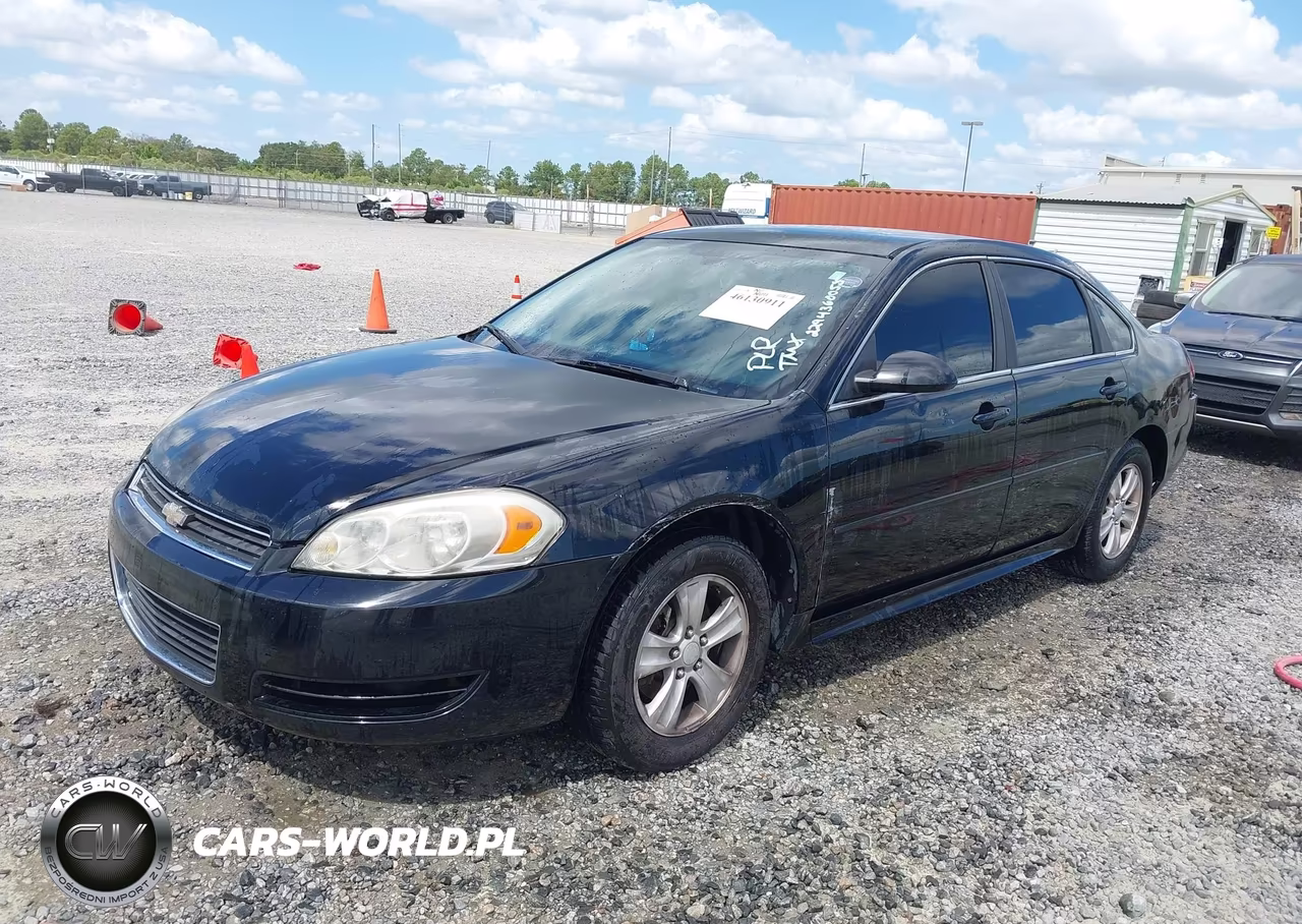 2012 Chevrolet Impala Ls VIN:2G1WF5E30C1319831 - 2