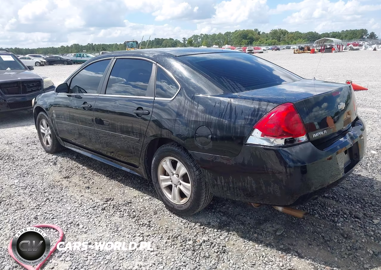 2012 Chevrolet Impala Ls VIN:2G1WF5E30C1319831 - 3