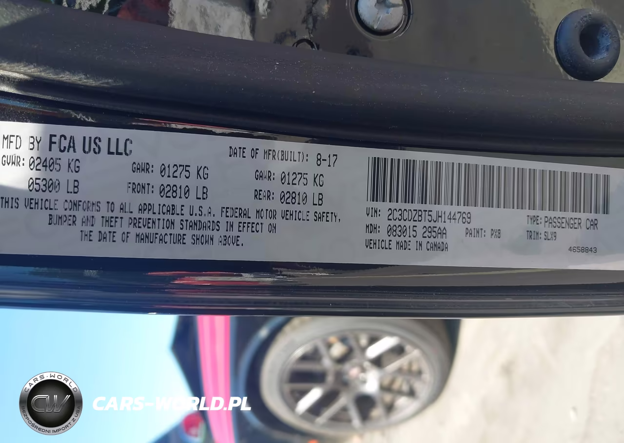 2018 Dodge Challenger R-T Plus VIN:2C3CDZBT5JH144769 - 9