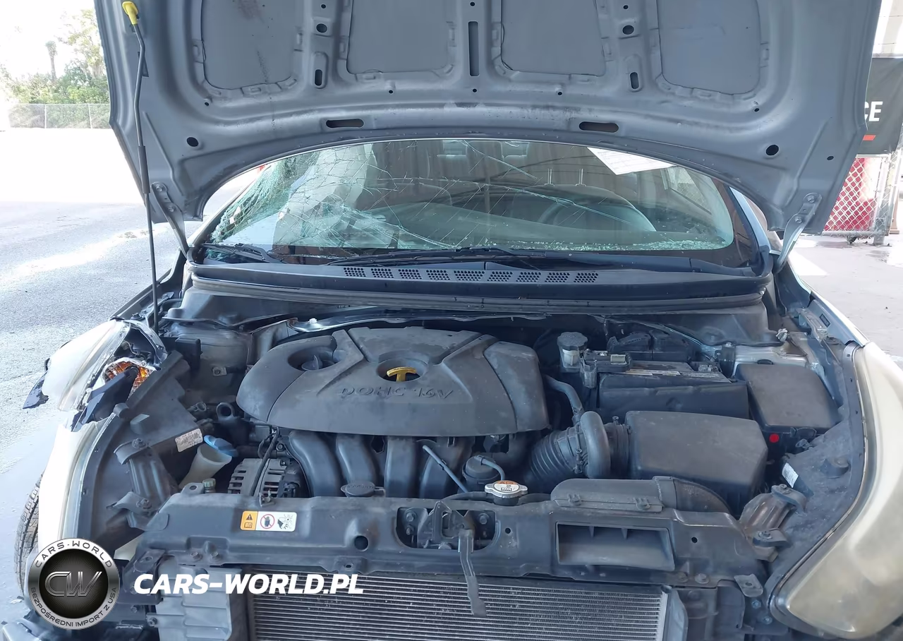 2015 Hyundai Elantra Se VIN:5NPDH4AE9FH602984 - 10