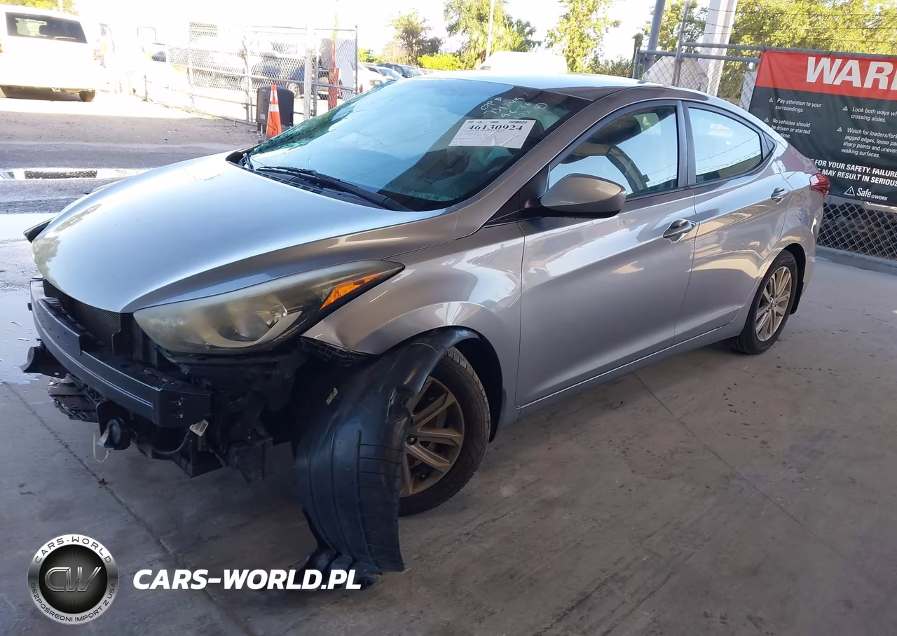 2015 Hyundai Elantra Se VIN:5NPDH4AE9FH602984 - 2