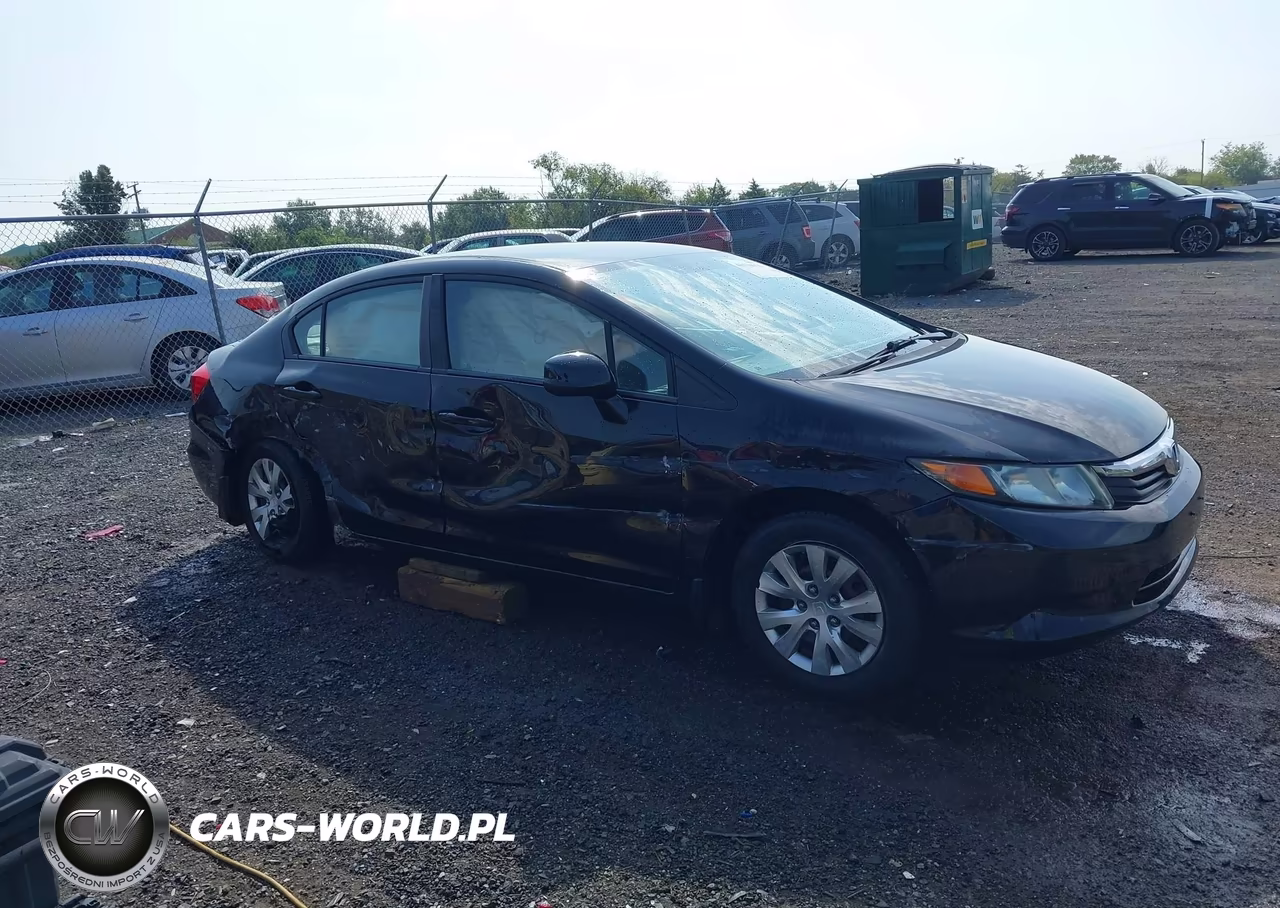 2012 Honda Civic Lx VIN:19XFB2F59CE368949 - 13