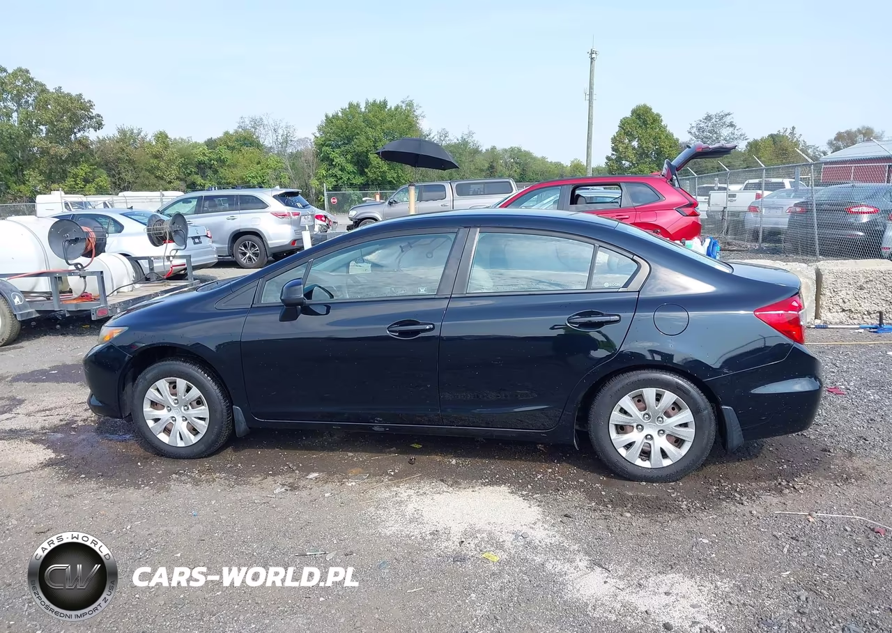 2012 Honda Civic Lx VIN:19XFB2F59CE368949 - 14