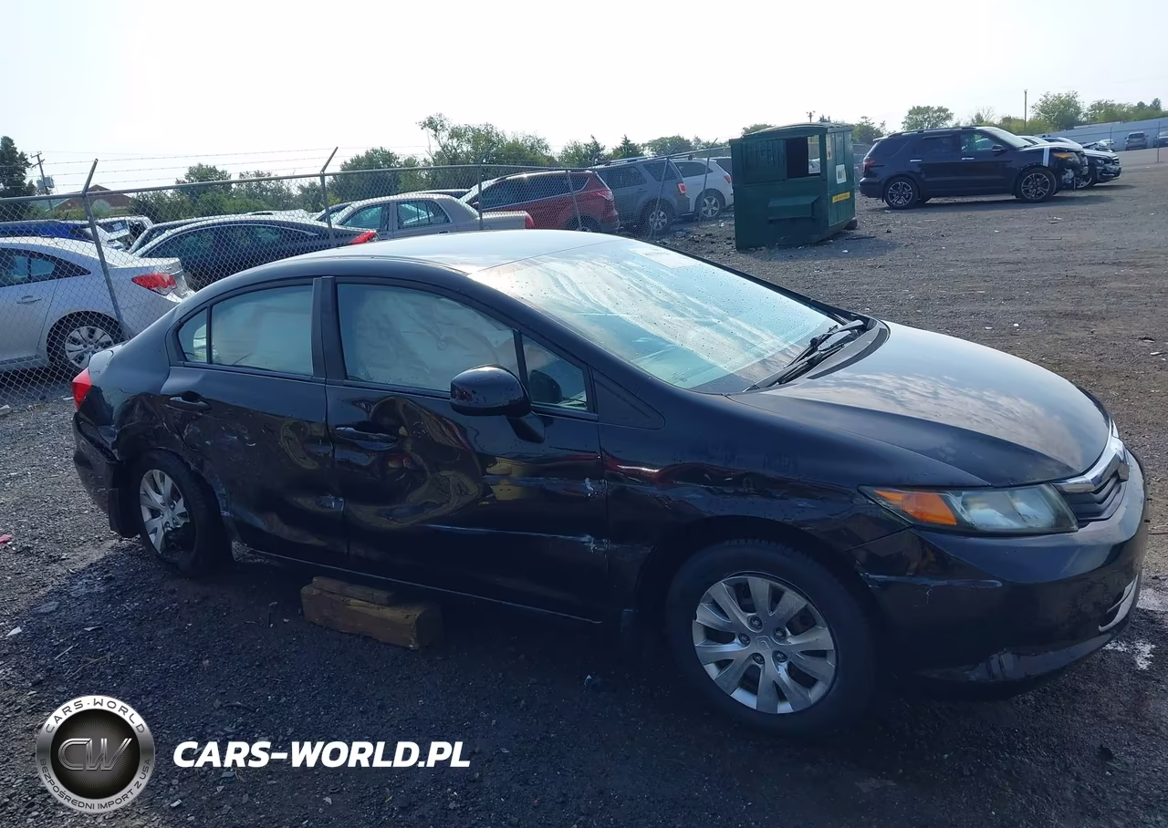 2012 Honda Civic Lx VIN:19XFB2F59CE368949 - 6