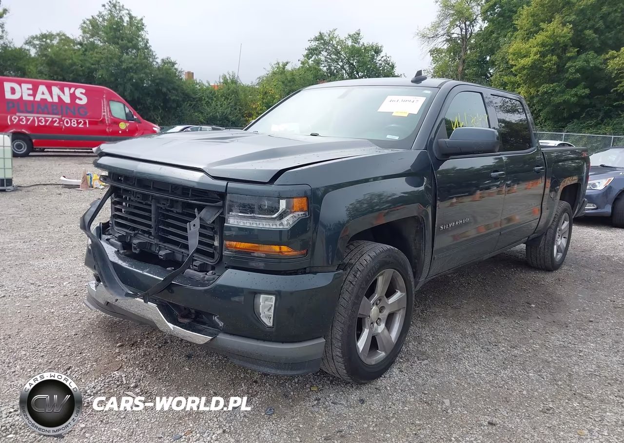 2018 Chevrolet Silverado 1500 2Lt VIN:3GCUKREC7JG299762 - 2