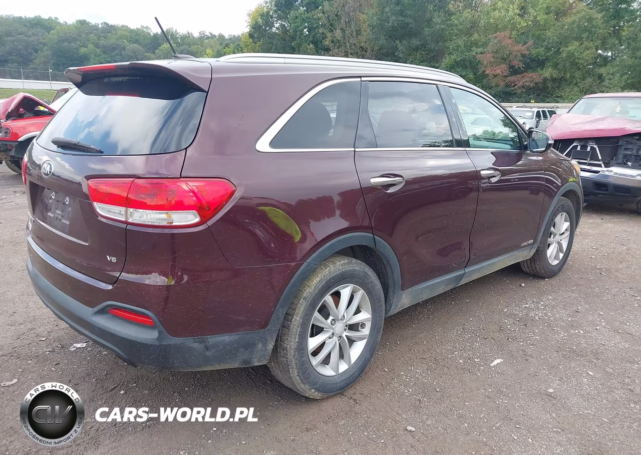 2017 Kia Sorento 3.3L Lx VIN:5XYPGDA52HG316727 - 4