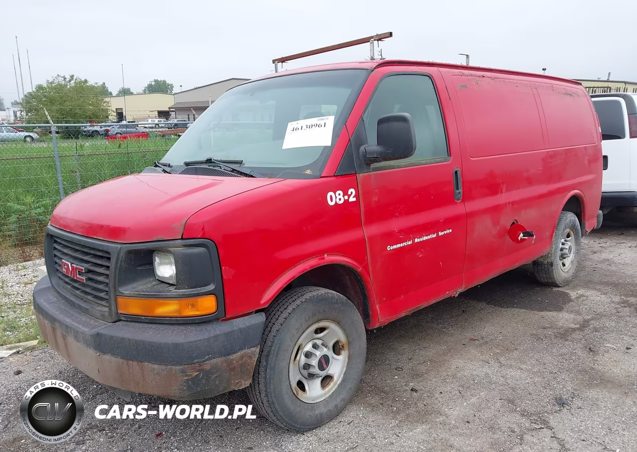 2008 GMC Savana Work Van VIN:1GTGG25K481110250 - 2