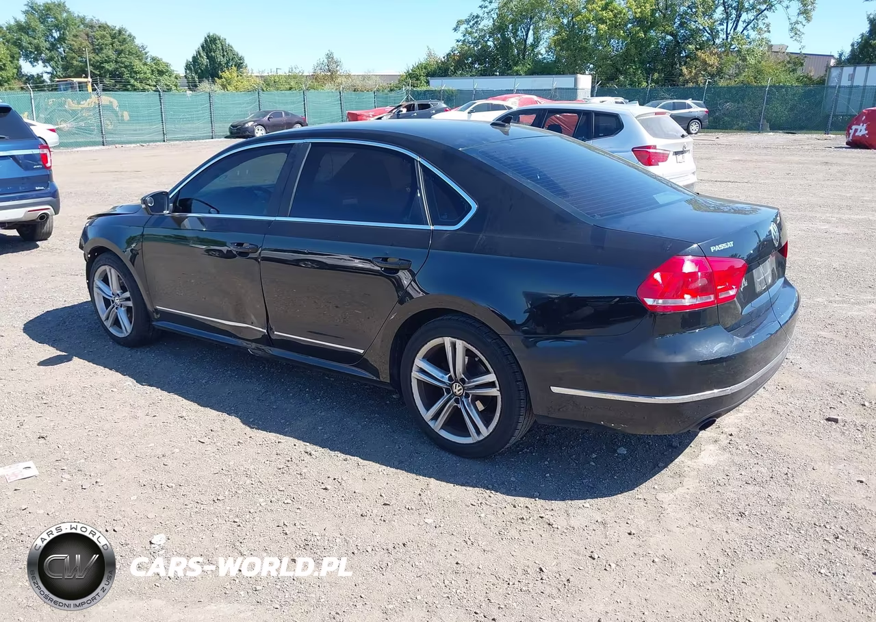 2015 Volkswagen Passat 1.8T Se VIN:1VWBT7A31FC010333 - 3