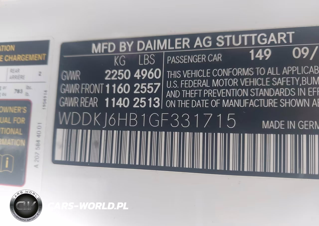 2016 Mercedes-Benz E 400 4Matic VIN:WDDKJ6HB1GF331715 - 9
