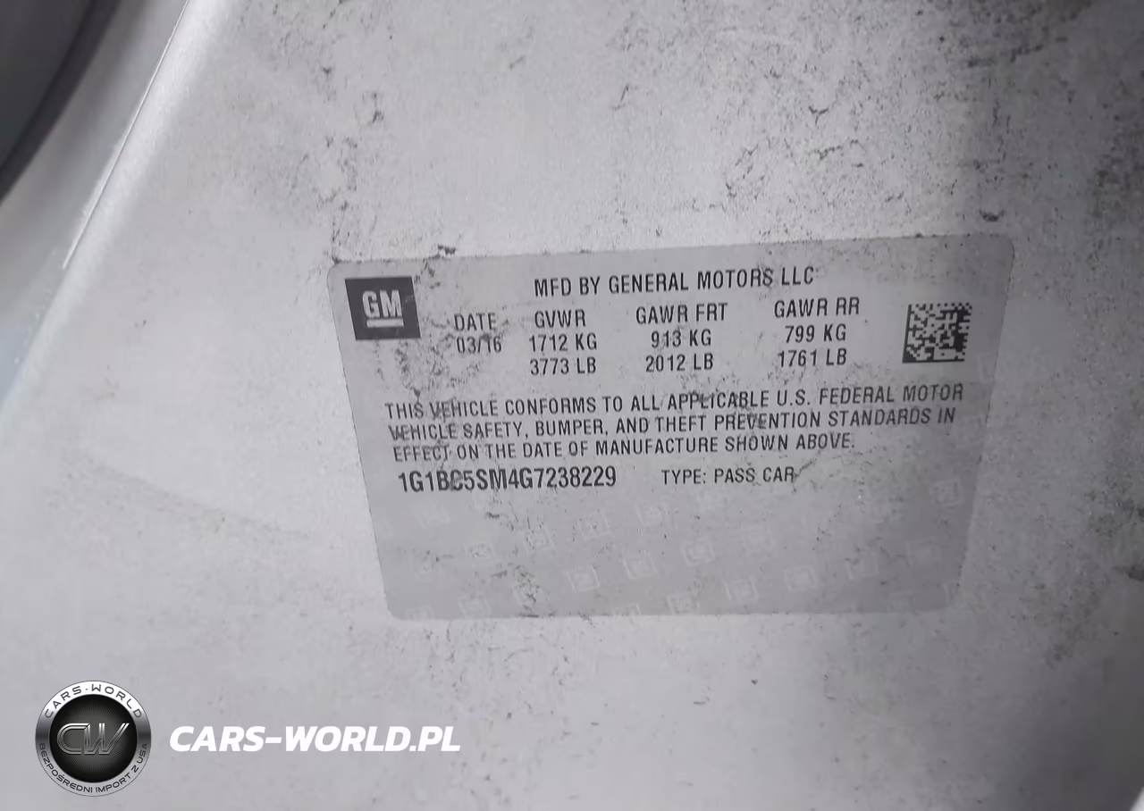 2016 Chevrolet Cruze Ls Auto VIN:1G1BC5SM4G7238229 - 9