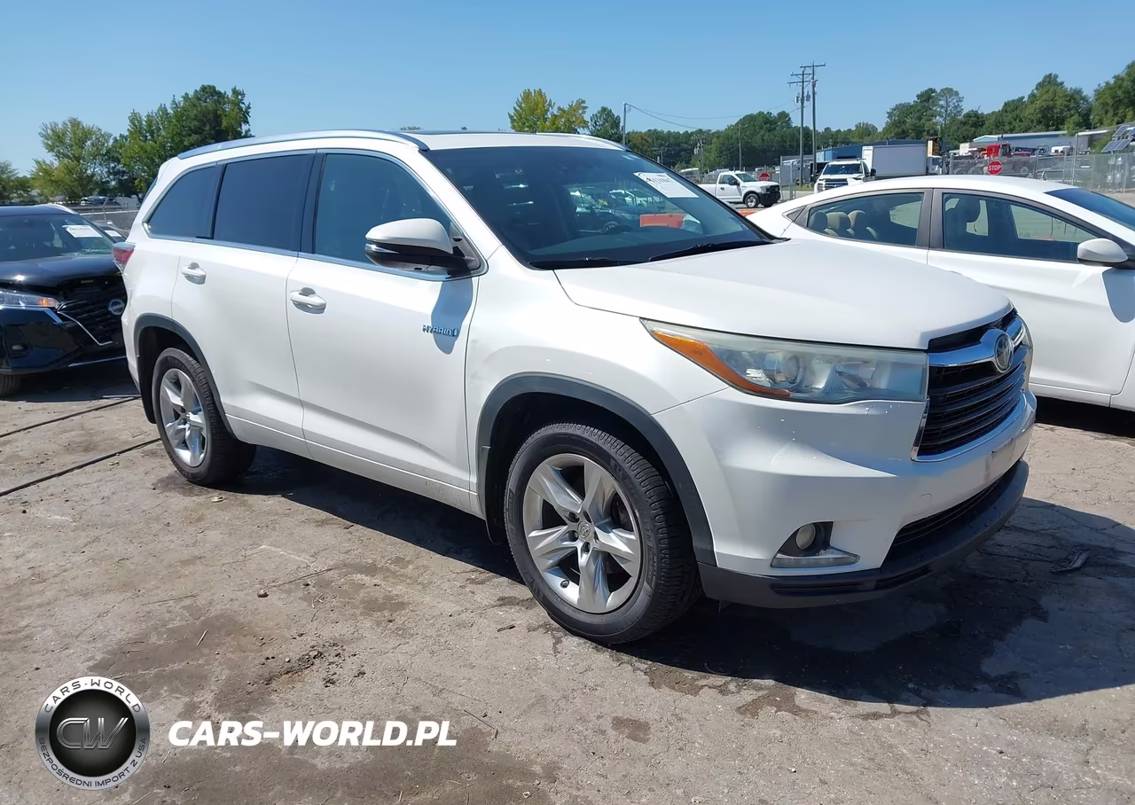 2015 Toyota Highlander Hybrid Limited Platinum V6