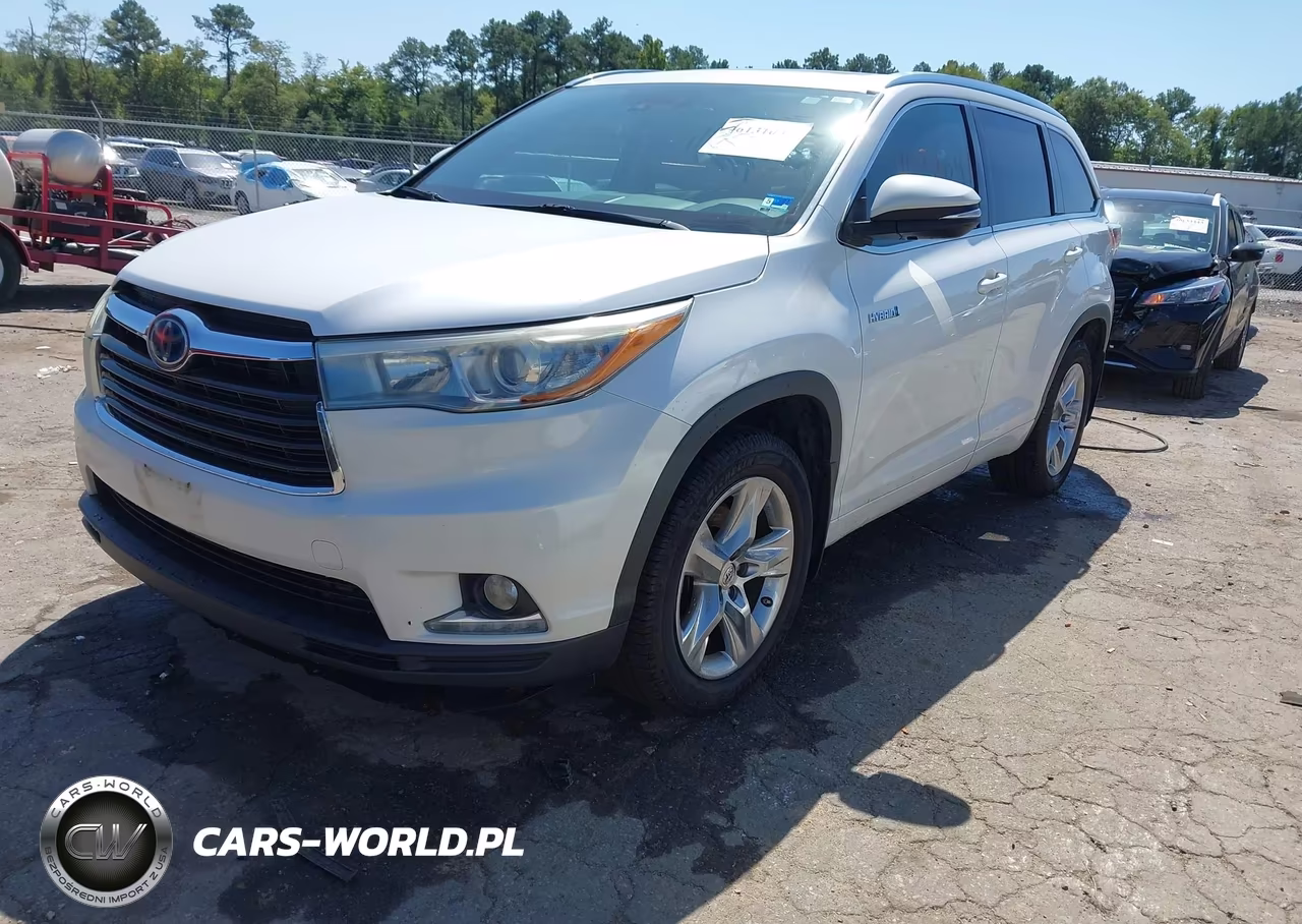 2015 Toyota Highlander Hybrid Limited Platinum V6 VIN:5TDDCRFH7FS011836 - 2