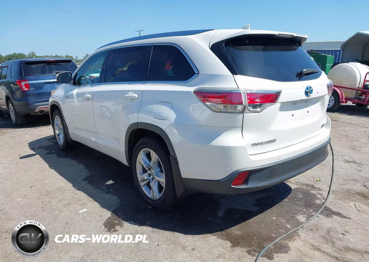 2015 Toyota Highlander Hybrid Limited Platinum V6 VIN:5TDDCRFH7FS011836 - 3