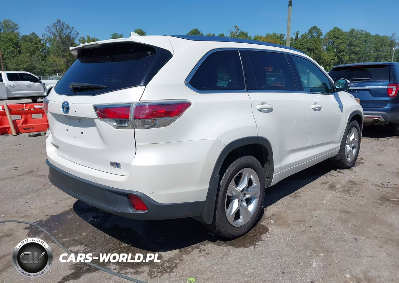 2015 Toyota Highlander Hybrid Limited Platinum V6 VIN:5TDDCRFH7FS011836 - 4
