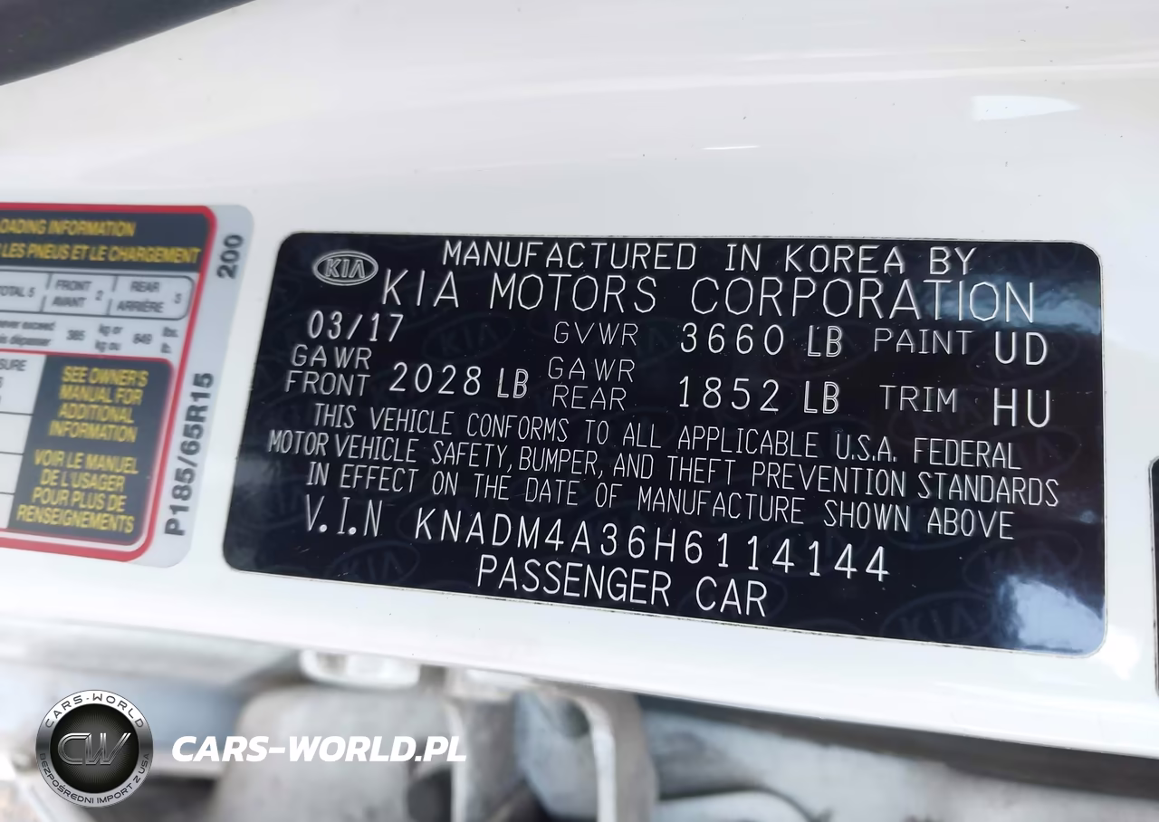 2017 Kia Rio Lx VIN:KNADM4A36H6114144 - 9