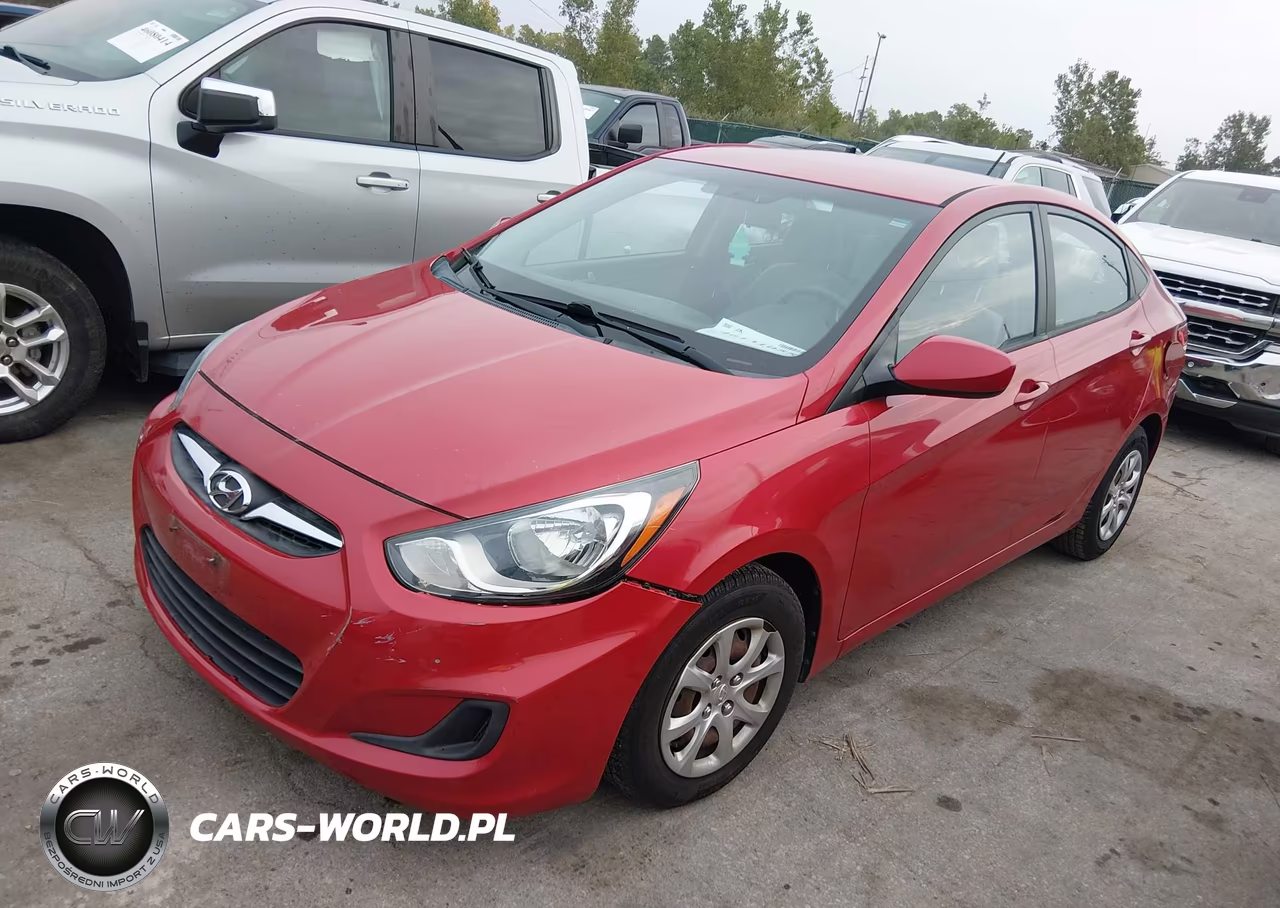 2014 Hyundai Accent Gls VIN:KMHCT4AE2EU764594 - 2