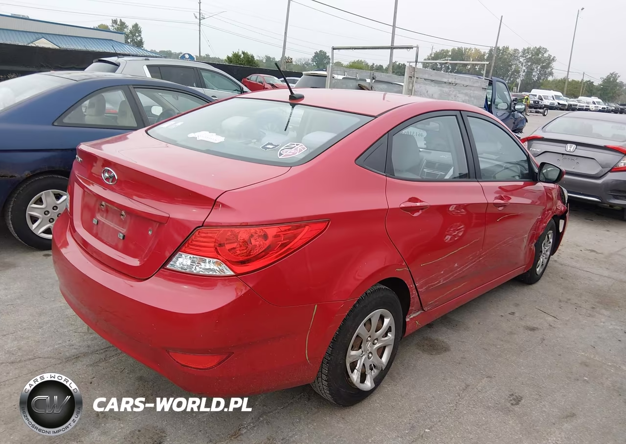 2014 Hyundai Accent Gls VIN:KMHCT4AE2EU764594 - 4