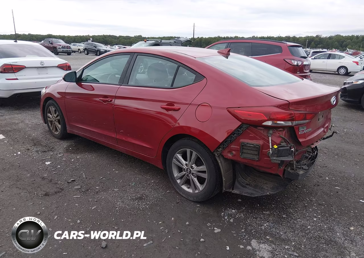 2017 Hyundai Elantra Se VIN:KMHD84LF6HU102775 - 3