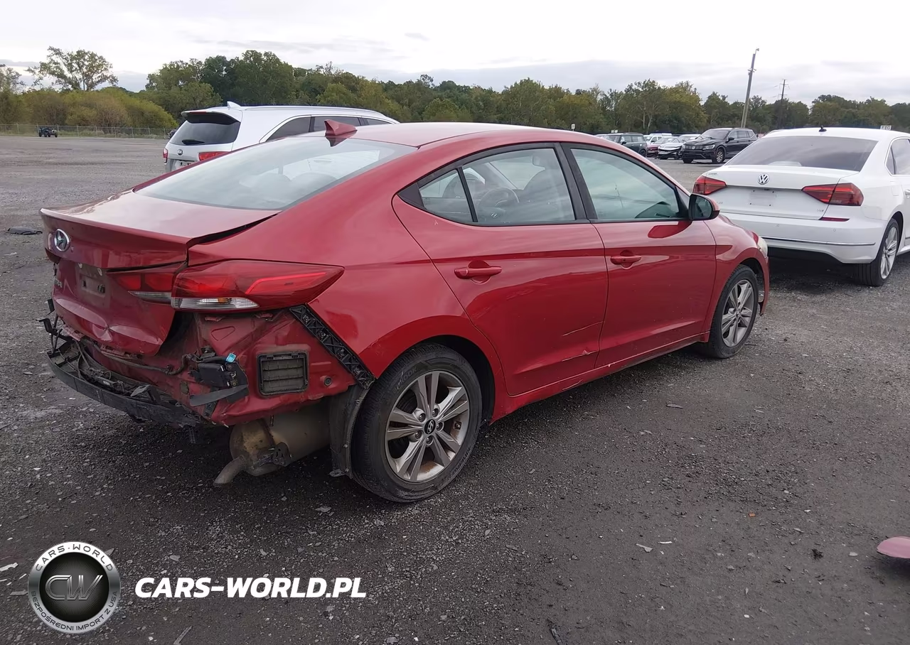 2017 Hyundai Elantra Se VIN:KMHD84LF6HU102775 - 4