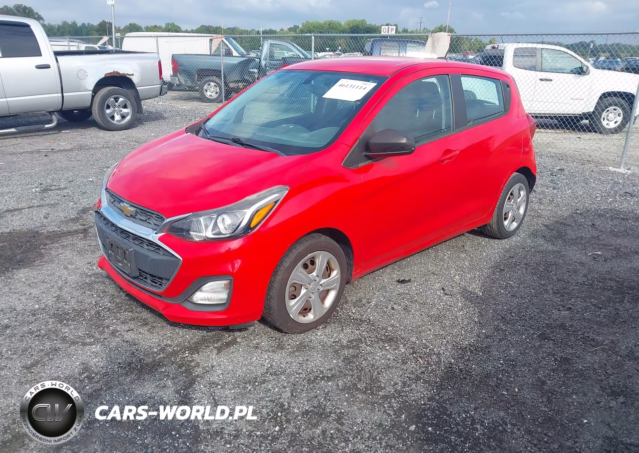 2019 Chevrolet Spark Ls Cvt VIN:KL8CB6SA3KC814735 - 2