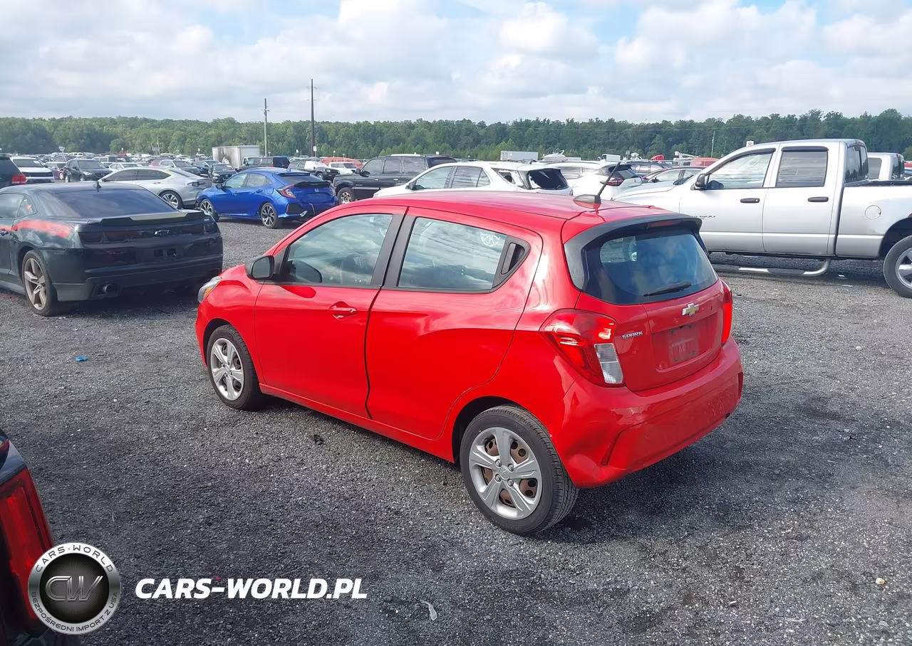 2019 Chevrolet Spark Ls Cvt VIN:KL8CB6SA3KC814735 - 3
