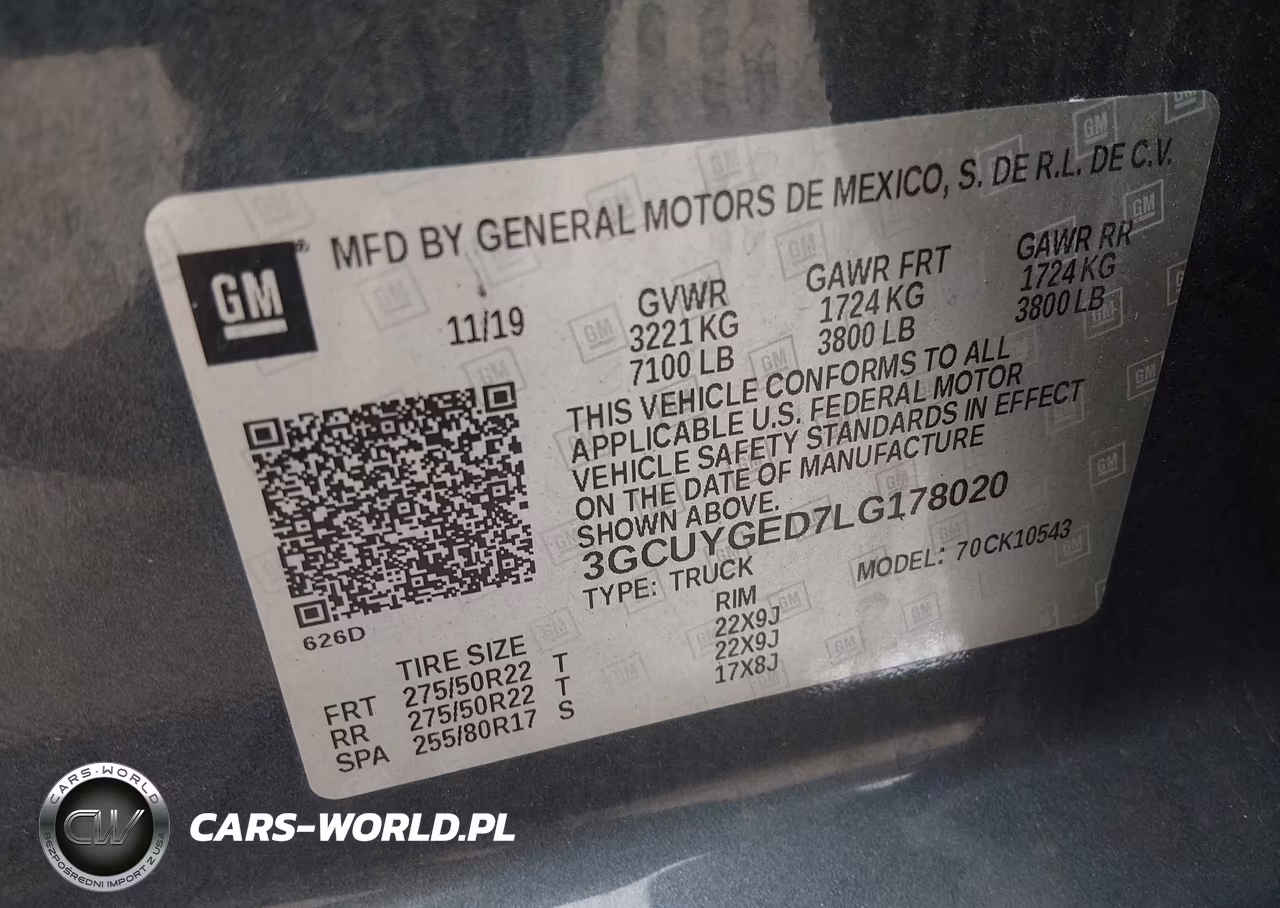 2020 Chevrolet Silverado 1500 4Wd Short Bed Ltz VIN:3GCUYGED7LG178020 - 9