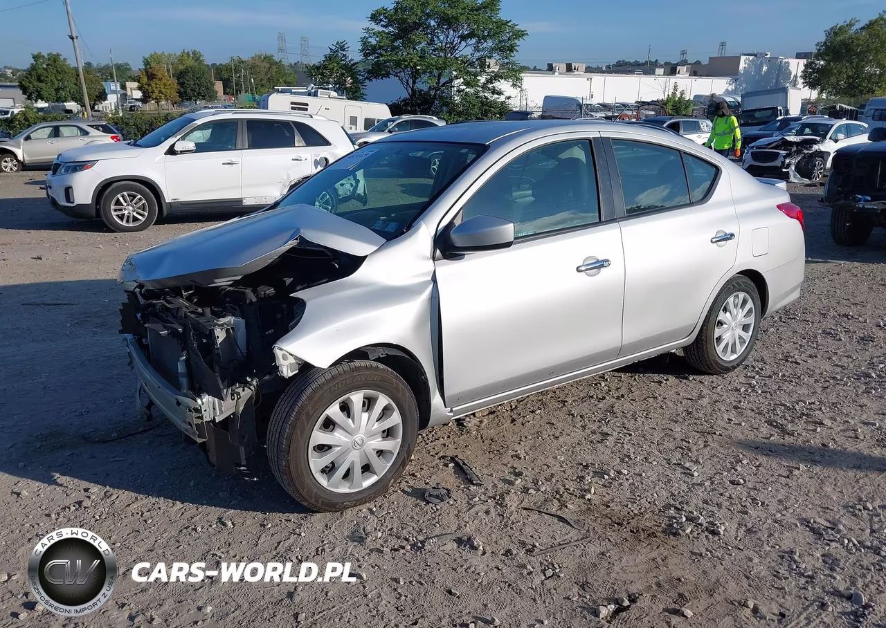 2019 Nissan Versa 1.6 Sv VIN:3N1CN7AP6KL852641 - 2