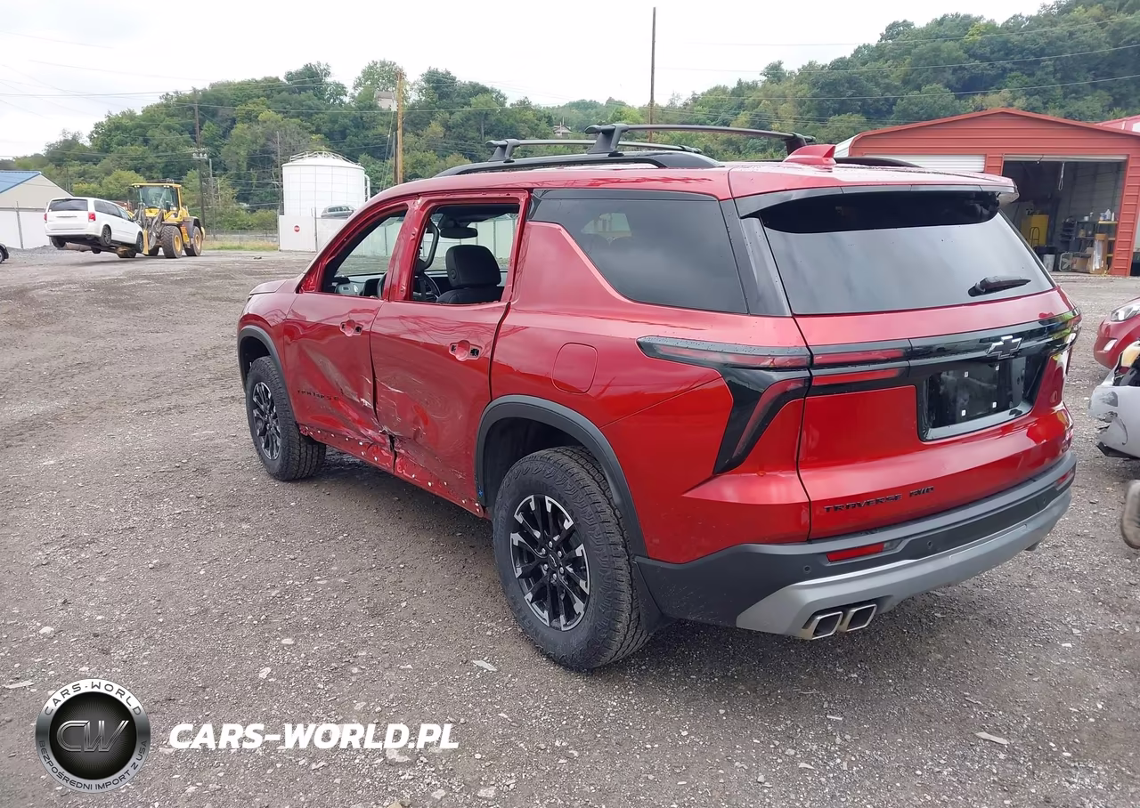 2025 Chevrolet Traverse Awd Z71 VIN:1GNEVJRSXSJ289992 - 3