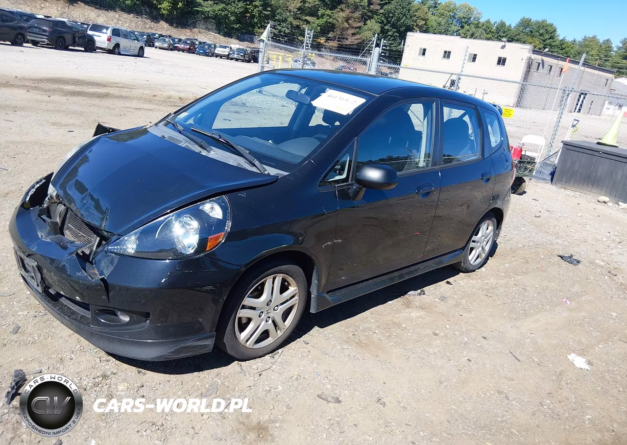 2007 Honda Fit Sport VIN:JHMGD37627S027678 - 2