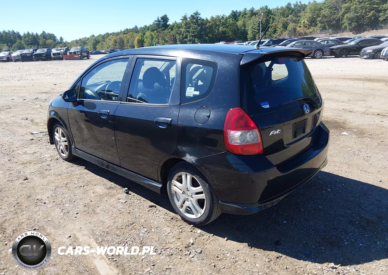 2007 Honda Fit Sport VIN:JHMGD37627S027678 - 3