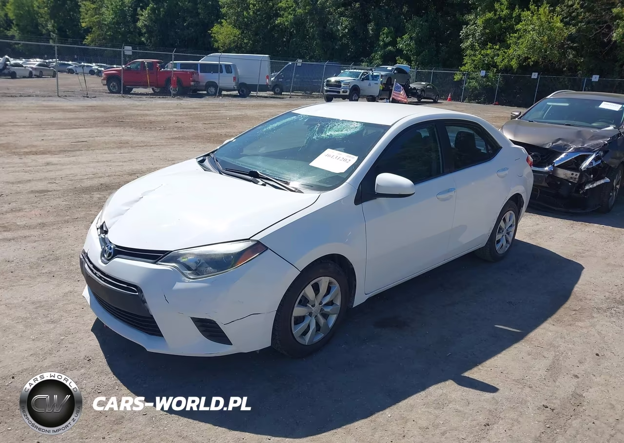 2014 Toyota Corolla Le VIN:2T1BURHE3EC196627 - 2